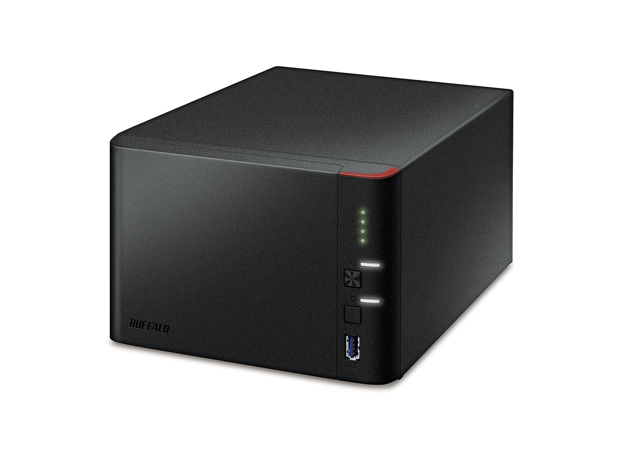 BUFFALO LS441D1604-EU NAS 3,5 Zoll Schwarz}