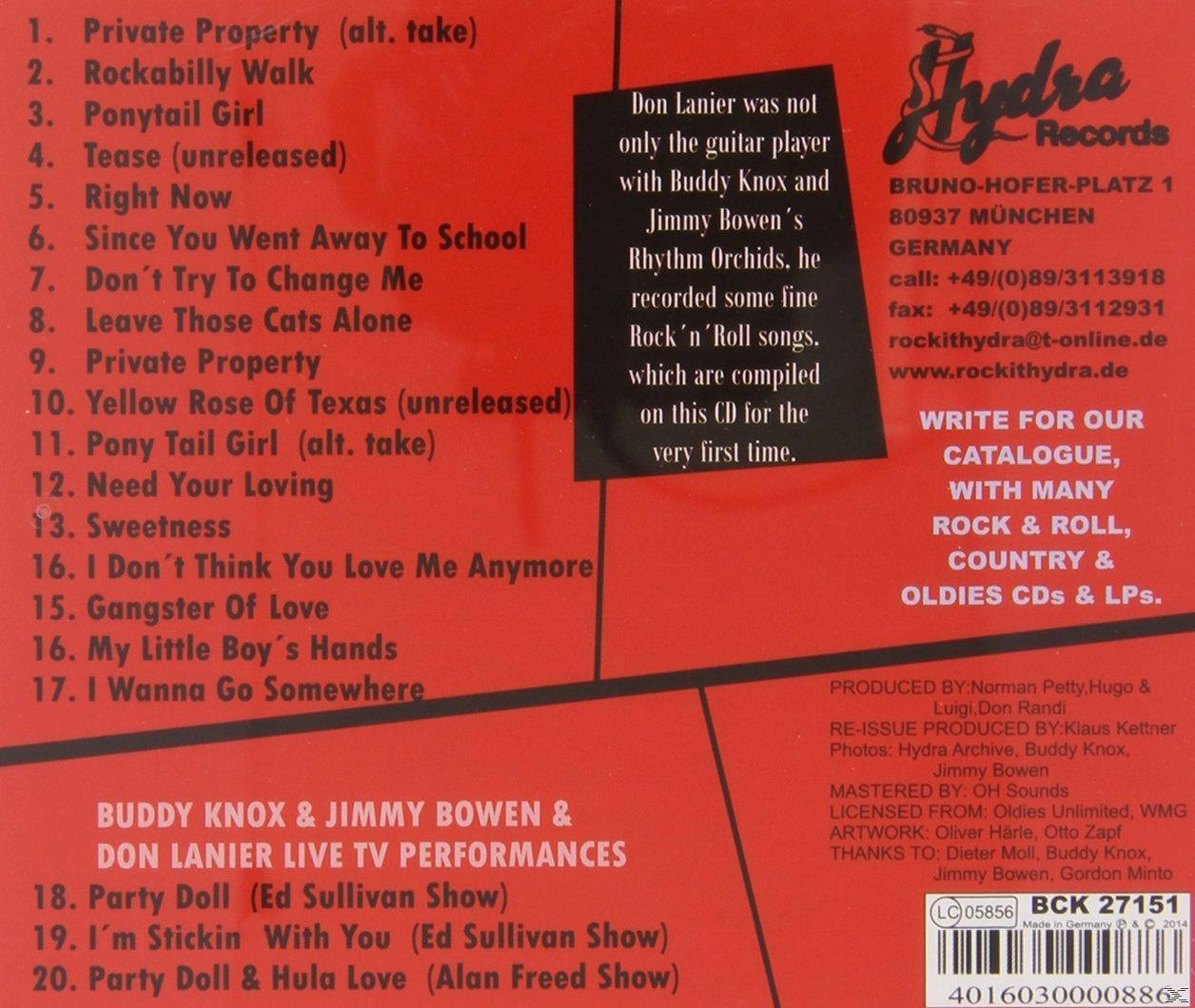 Don Lanier, The Rhythm Orchids - Pony Tail Girl  - (CD)
