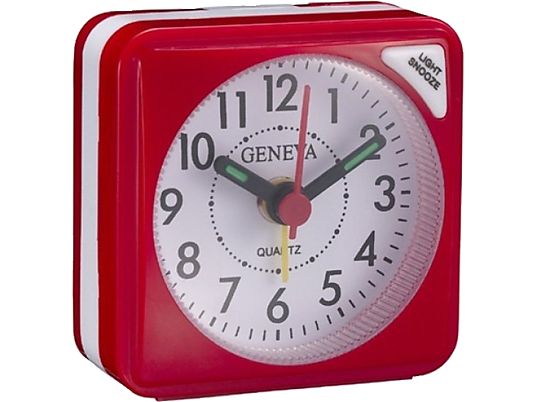 TECHNOLINE Geneva S, rosso - Sveglia al quarzo (Rosso)