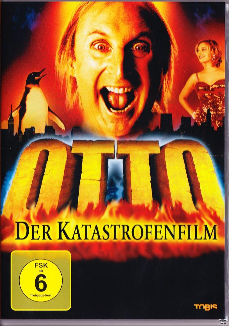 DVD-Cover von Otto. Ein Mann mit weit geöffnetem Mund. Ein Pinguin und eine Frau im Hintergrund.