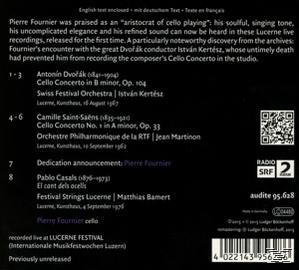 Pierre Fournier - Lucerne Festival, Vol.7  - (CD)