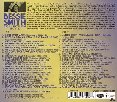 Bessie Smith - The Bessie Smith Collection 1923-33  - (CD)