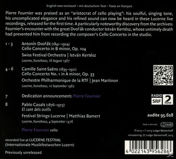 Pierre Fournier - Lucerne Festival, Vol.7  - (CD)