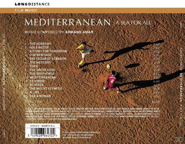 For A - All Mediterranean - Sea (CD) - VARIOUS