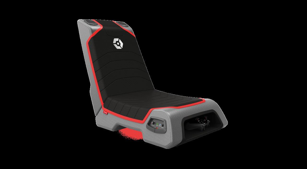 GIOTECK RC3-Gaming-Stuhl   , Schwarz-rot
