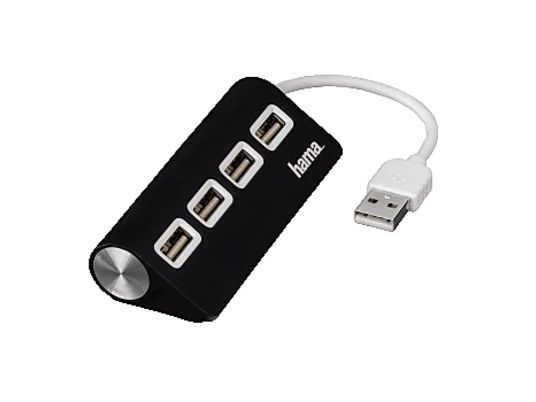 HAMA hama Hub 1:4 USB 2.0 -  (Nero)