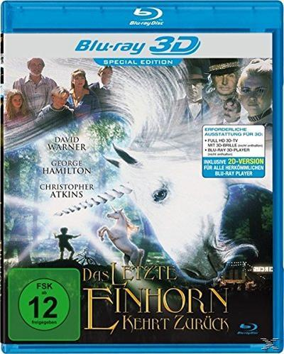 Das letzte Einhorn kehrt zurück 3D Blu-ray