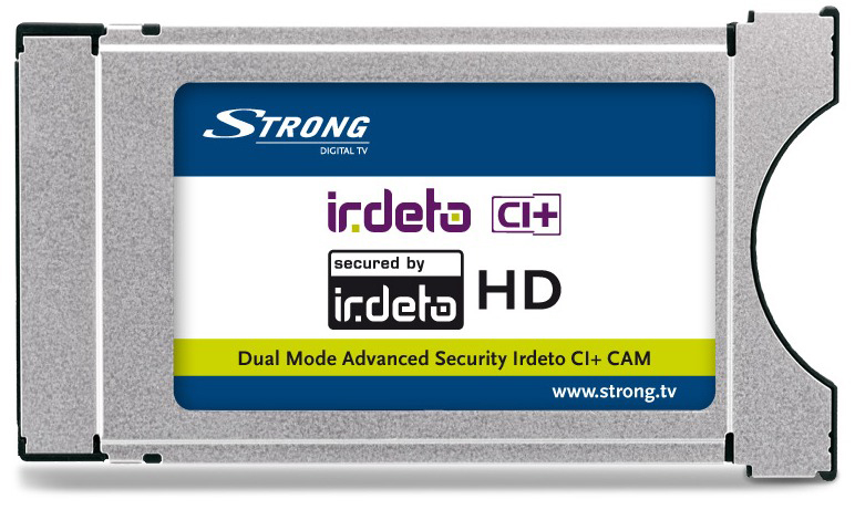 STRONG IRDETO CI + CAM für digital TV und Receiver mit CI und CI + Schnittstelle