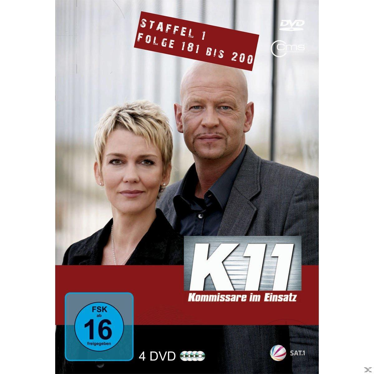 K11 Kommissare Im Einsatz - Staffel 1 Folge 181 Bis 200 DVD