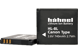 HÄHNEL HL-8L für Canon NB-8L HL-8L Akku, Li-Ion, 3.6 Volt, 740 mAh
