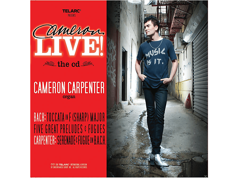 Cameron Carpenter - Cameron Live! - (CD + DVD Video)