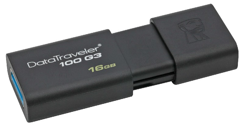 KINGSTON DT100G3 Data Traveler 64GB 3.0 USB Bellek