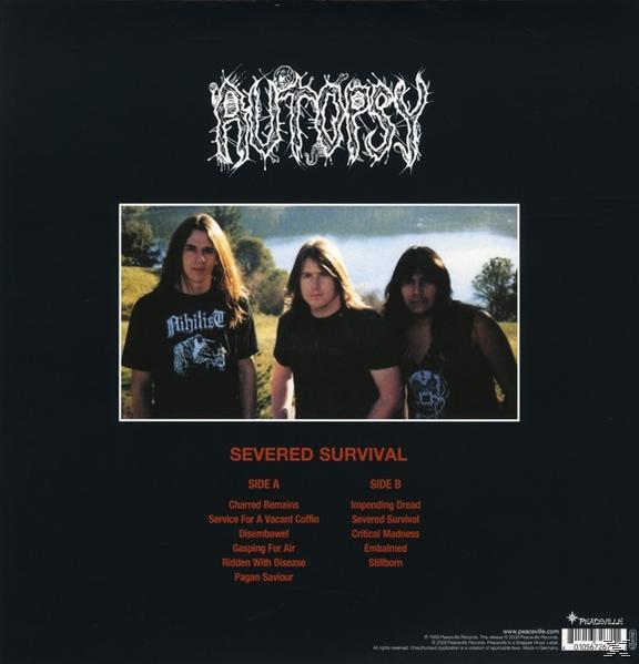 Autopsy - Severed Survival  - (Vinyl)