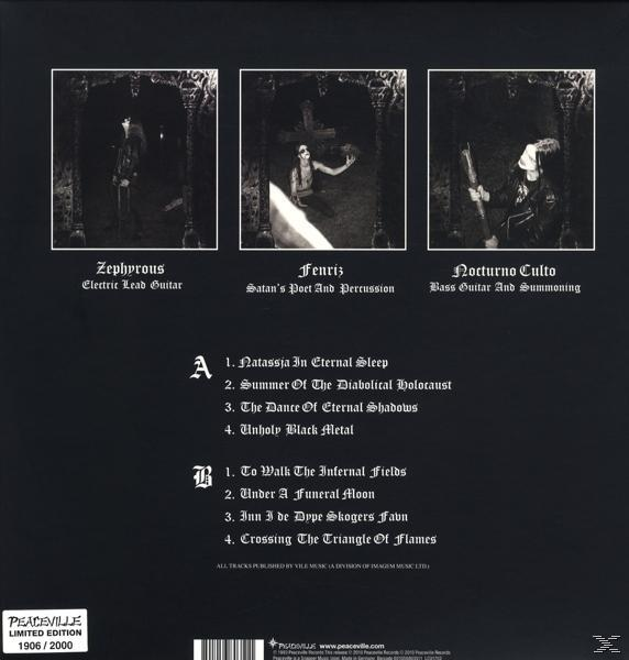 Albumcover. Drei Schwarz-Weiß-Porträts. Weißer Hintergrund.