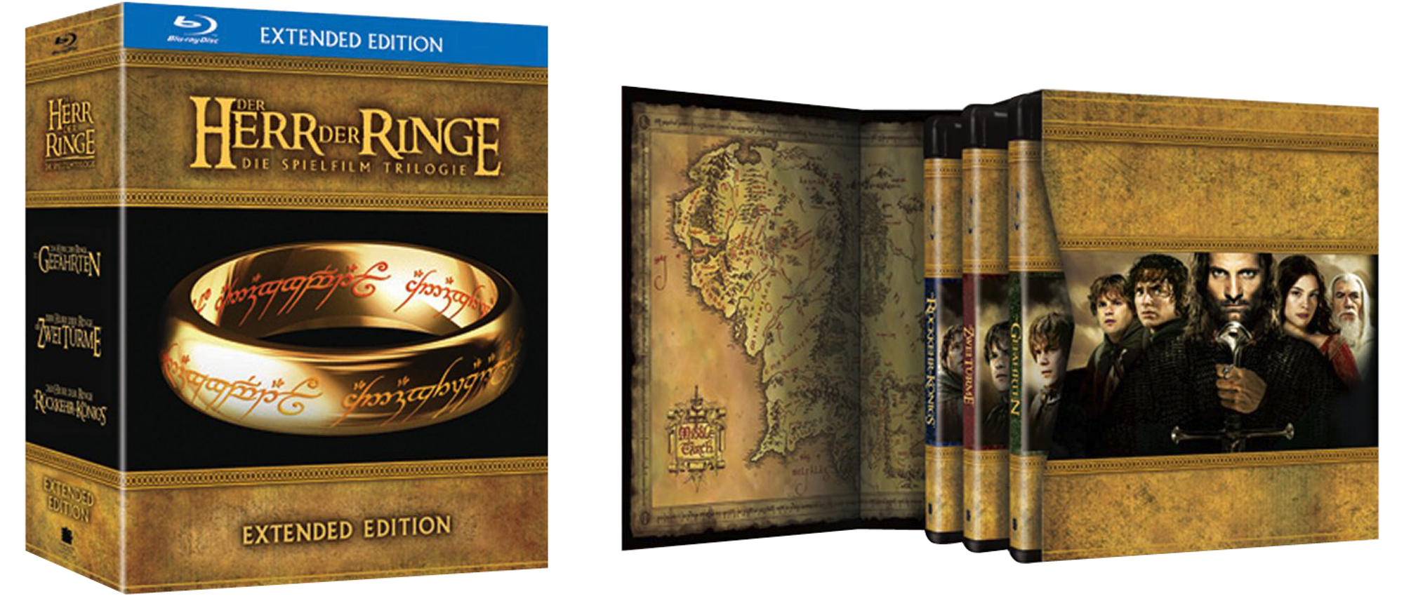 Der Herr der Ringe - Extended Edition Trilogie Blu-ray