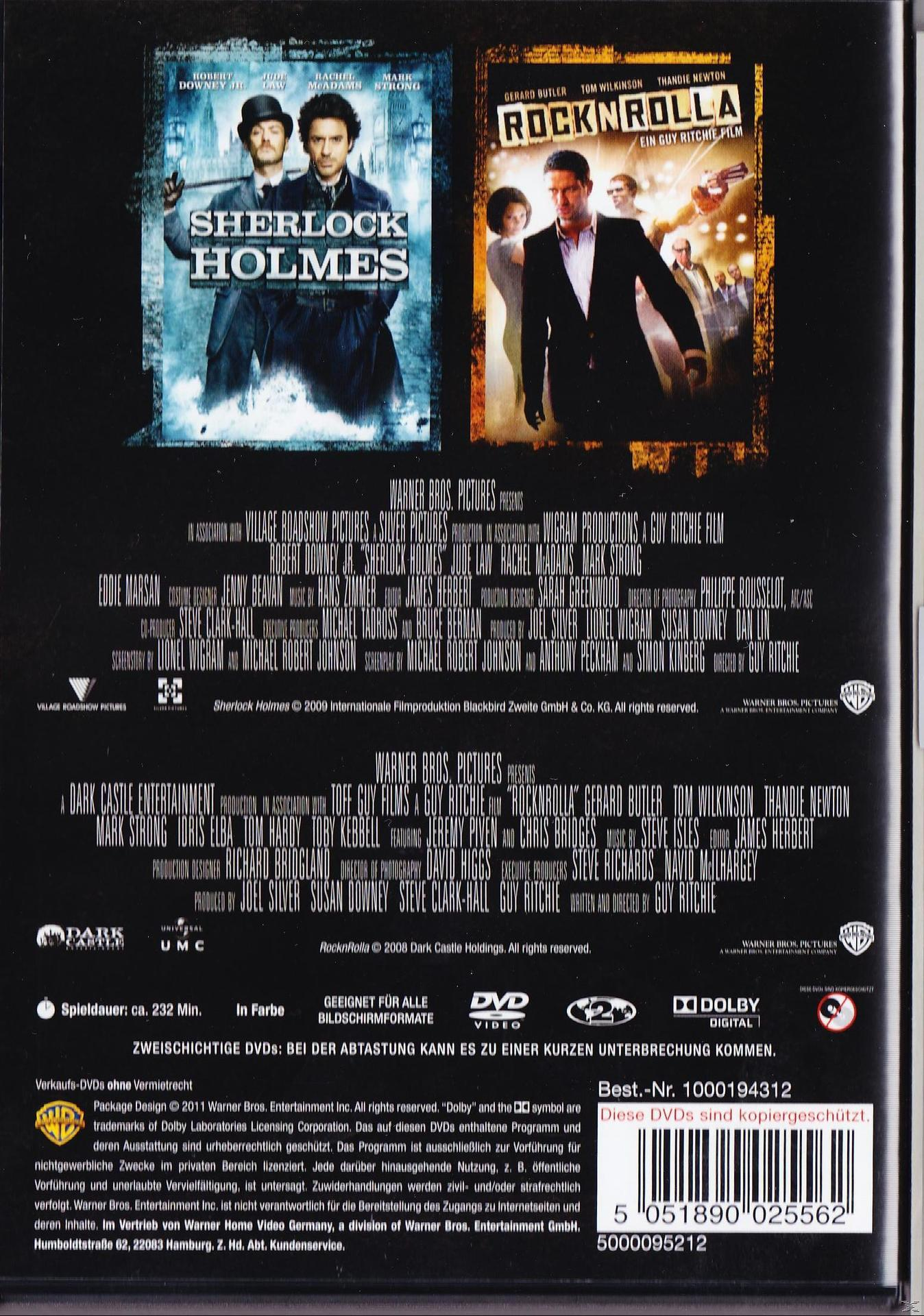 Sherlock Holmes / Rock'N'Rolla DVD