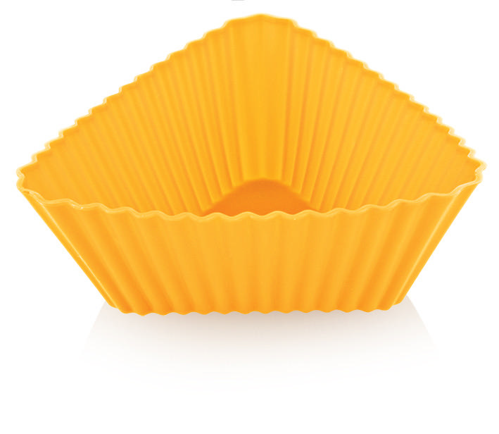 ARGEM 1536 4'lü Ucgen Silikon Muffin Kalıbı