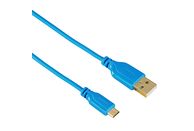 hama Cavo Micro-USB Flexi-Slim, 0.75 m, blu
