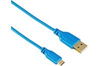 Câble Micro USB Flexi-Slim, 0.75 m, bleu