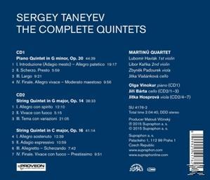 Martinu Quartet - Die Quintette  - (CD)