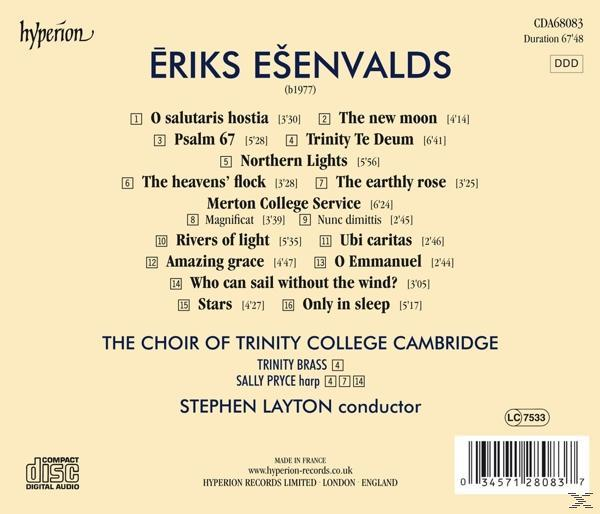 Cambridge Trinity College Choir - Chorwerke-Northern Lights/Rivers Of Light/+  - (CD)