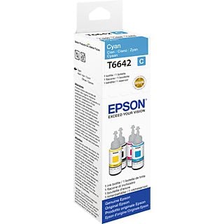 Botella de tinta - Epson T6642 Ecotank, Cian