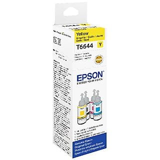 Botella de tinta - Epson T6644, Ecotank, Amarillo