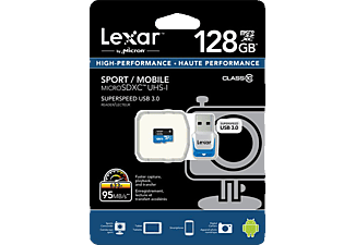 LEXAR LA18833, Micro-SDXC Speicherkarte, 128 GB