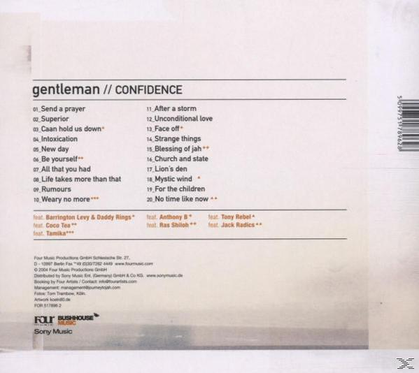 Gentleman - Confidence  - (CD)