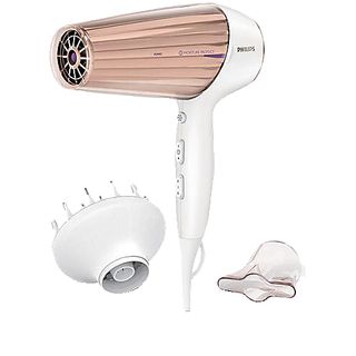 PHILIPS HP8280/00 DryCare Prestige Haartrockner Weiß/Nude (2300 Watt)