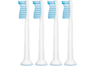 PHILIPS SONICARE S Sensitive HX6054/07 (4 pièces) - Brossettes enfichables (Blanc)