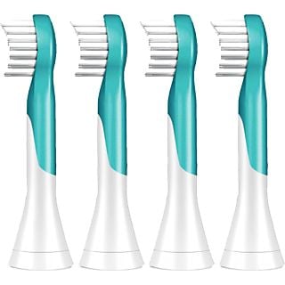 PHILIPS SONICARE HX6034/33 for Kids 4+ - Tête de brosse pour brosse à dents sonique (Bleu/Blanc)