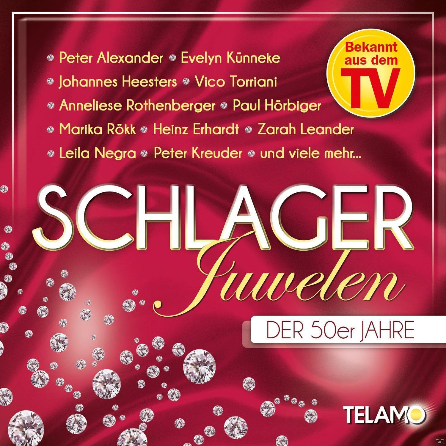 VARIOUS - Jahre 50er Schlagerjuwelen Der (CD) -