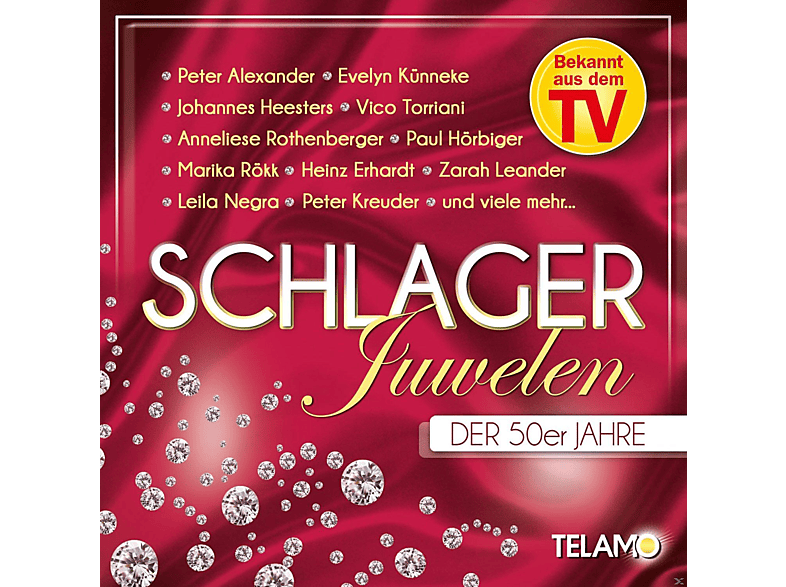 VARIOUS - Jahre 50er Schlagerjuwelen Der (CD) -