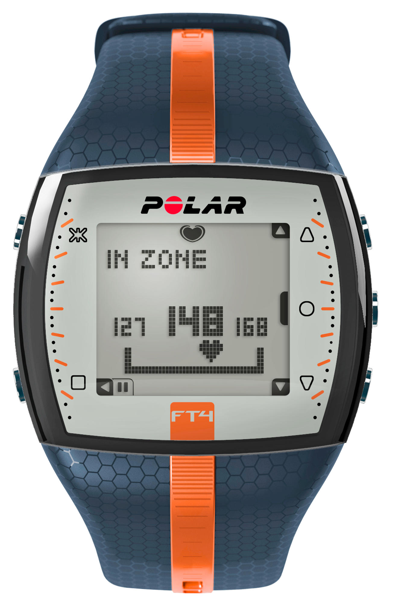 Reloj deportivo - Polar FT4F Azul/Naranja