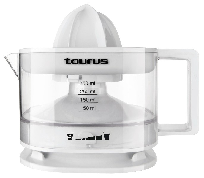 Exprimidor - Taurus TC-350 Potencia 25W, Depósito de 0,35L, Blanco