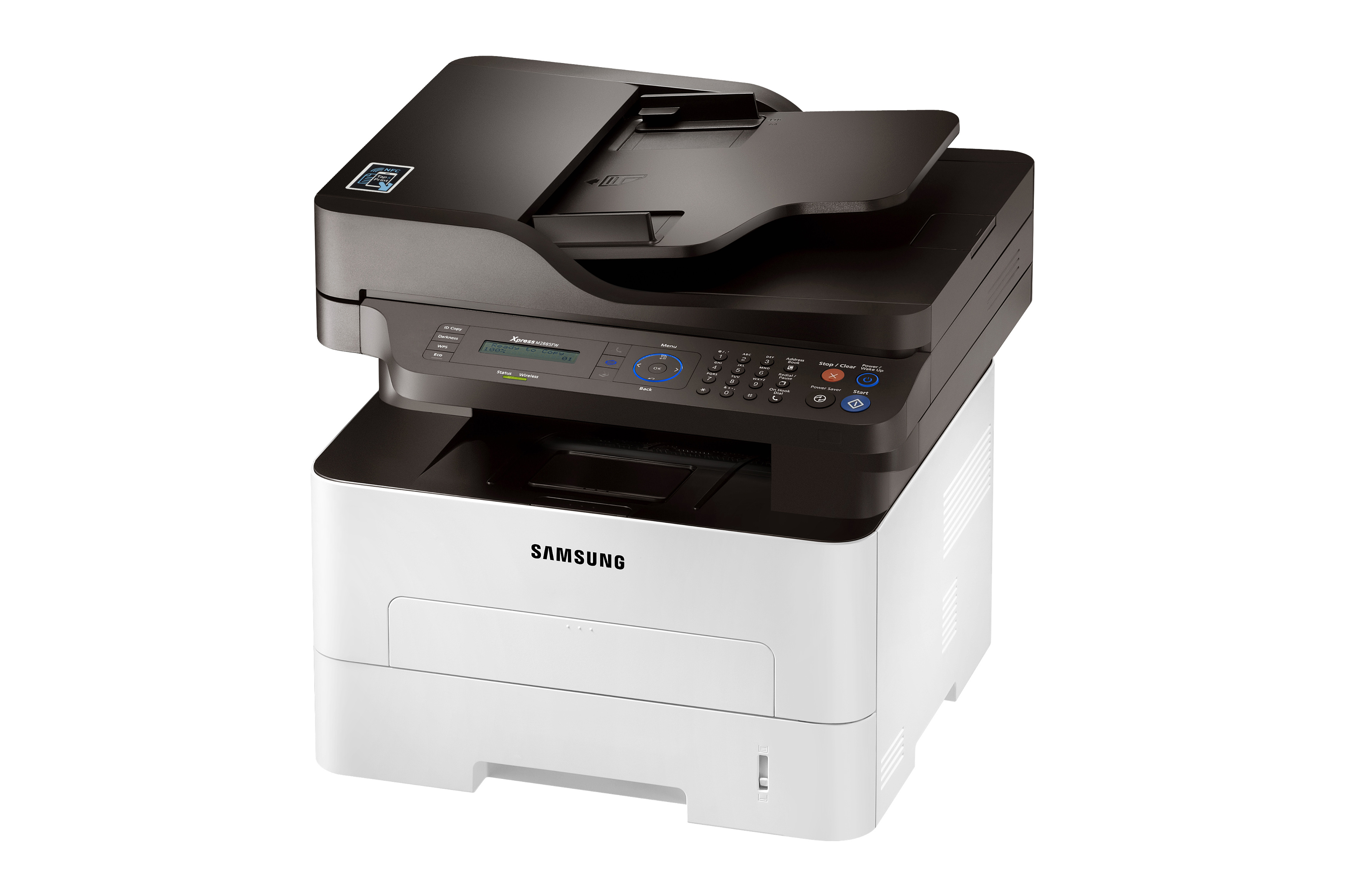 SAMSUNG Xpress M2885FW Elektrografie mit Halbleiterlaser 4-in-1 Monolaser-Multifunktionsdrucker WLAN Netzwerkfähig