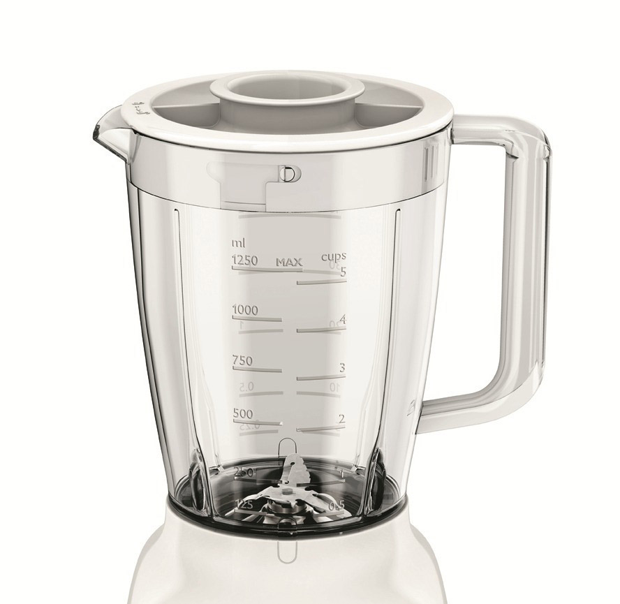 PHILIPS HR2105/00 - mixeur (Blanc/beige)
