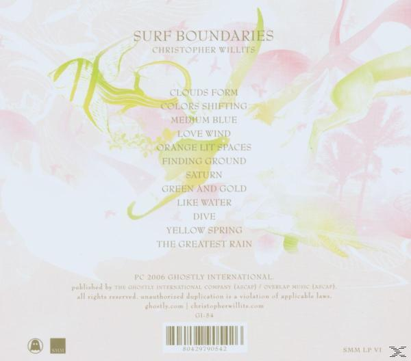 Christopher Willits - surf boundaries  - (CD)