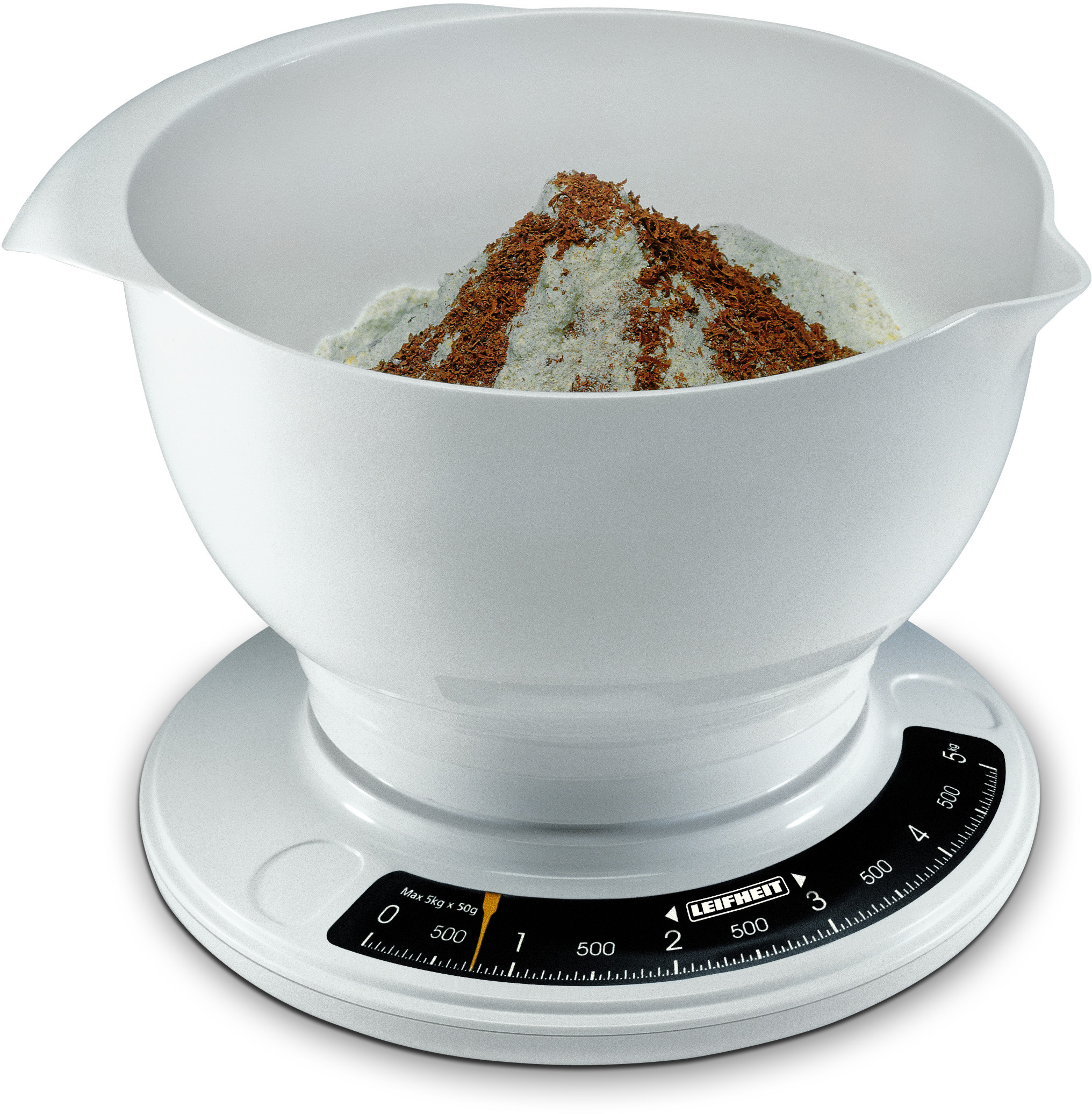 LEIFHEIT 3172 Küchenwaage, Max. Tragkraft: 5 kg, Standwaage