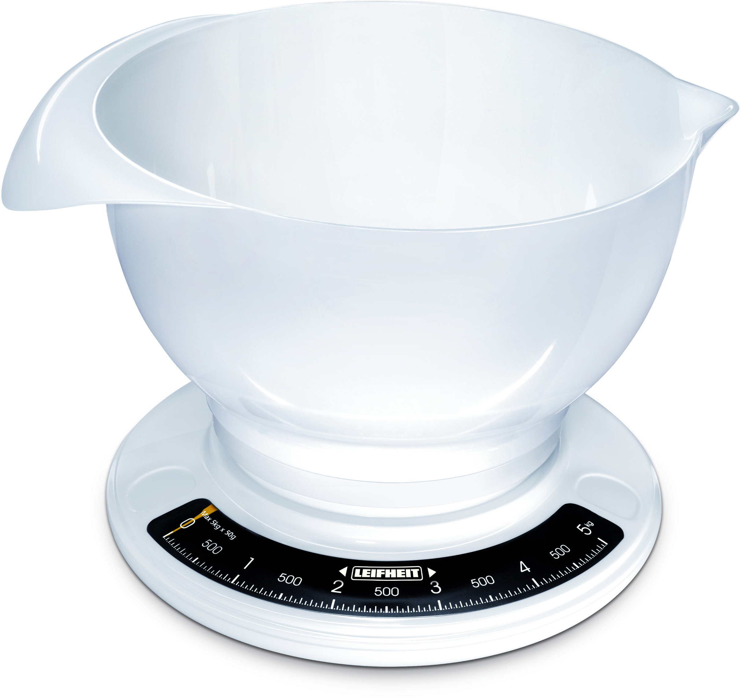 LEIFHEIT 3172 Küchenwaage, Max. Tragkraft: 5 kg, Standwaage