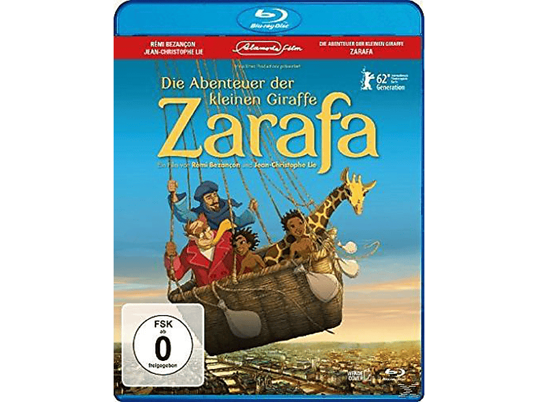 Die Abenteuer Blu-ray der Giraffe kleinen Zarafa