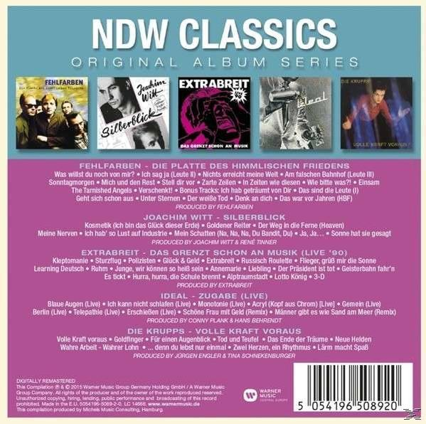VARIOUS, Ndw - Original Album Series  - (CD)