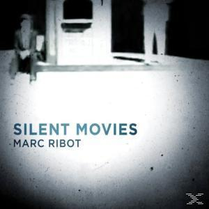 Filmplakat mit dem Text SILENT MOVIES und einem verschwommenen Hintergrund.