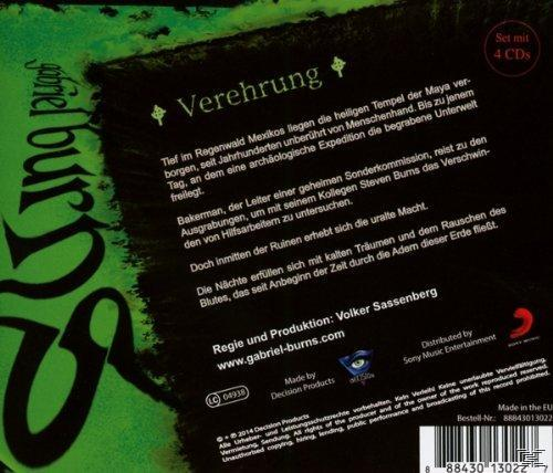 Gabriel Burns - 41/Verehrung  - (CD)
