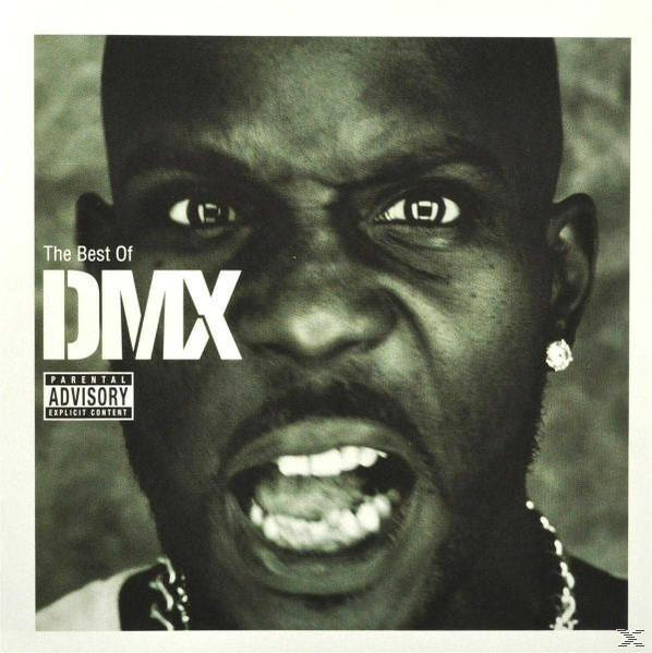 The Best of DMX albumhoes, close-up van het gezicht van de rapper, met tekst.
