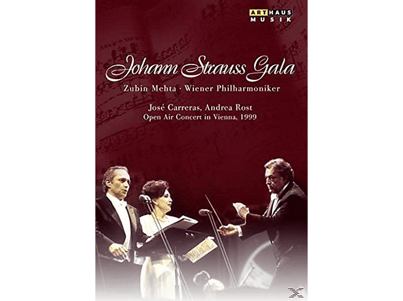 José Carreras;Andrea Rost - Johann Strauss Gala  - (DVD)