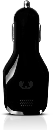 FRESH ‘N REBEL Car Charger 4.8A/24W Universal, Schwarz