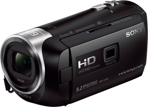 SONY HDR-PJ410  fekete videokamera