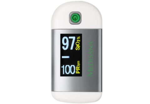 Medisana Oxymètre de pouls PM 100 Connect Blanc